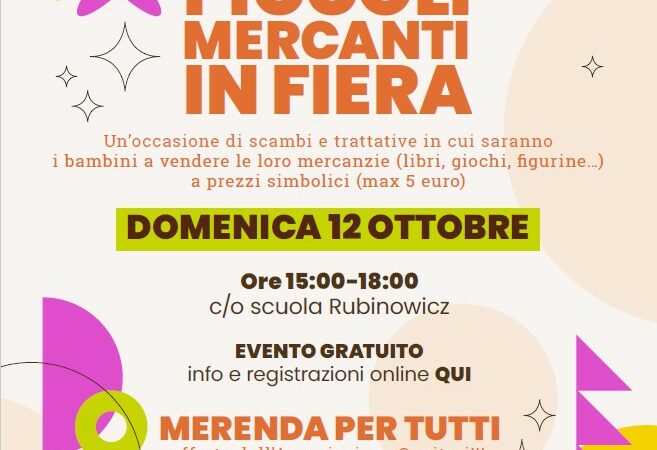 PICCOLI MERCANTI IN FIERA: VI ASPETTIAMO!